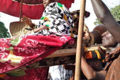 Nana Owusu Korkor II coronation festivities (on palanquin)