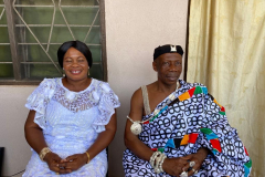 Nana Owusu Korkor II, current Tetremhene on the right