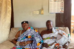 Nana Owusu Korkor II, current Tetremhene with Nana Anane Gyaasehene of Tetrem